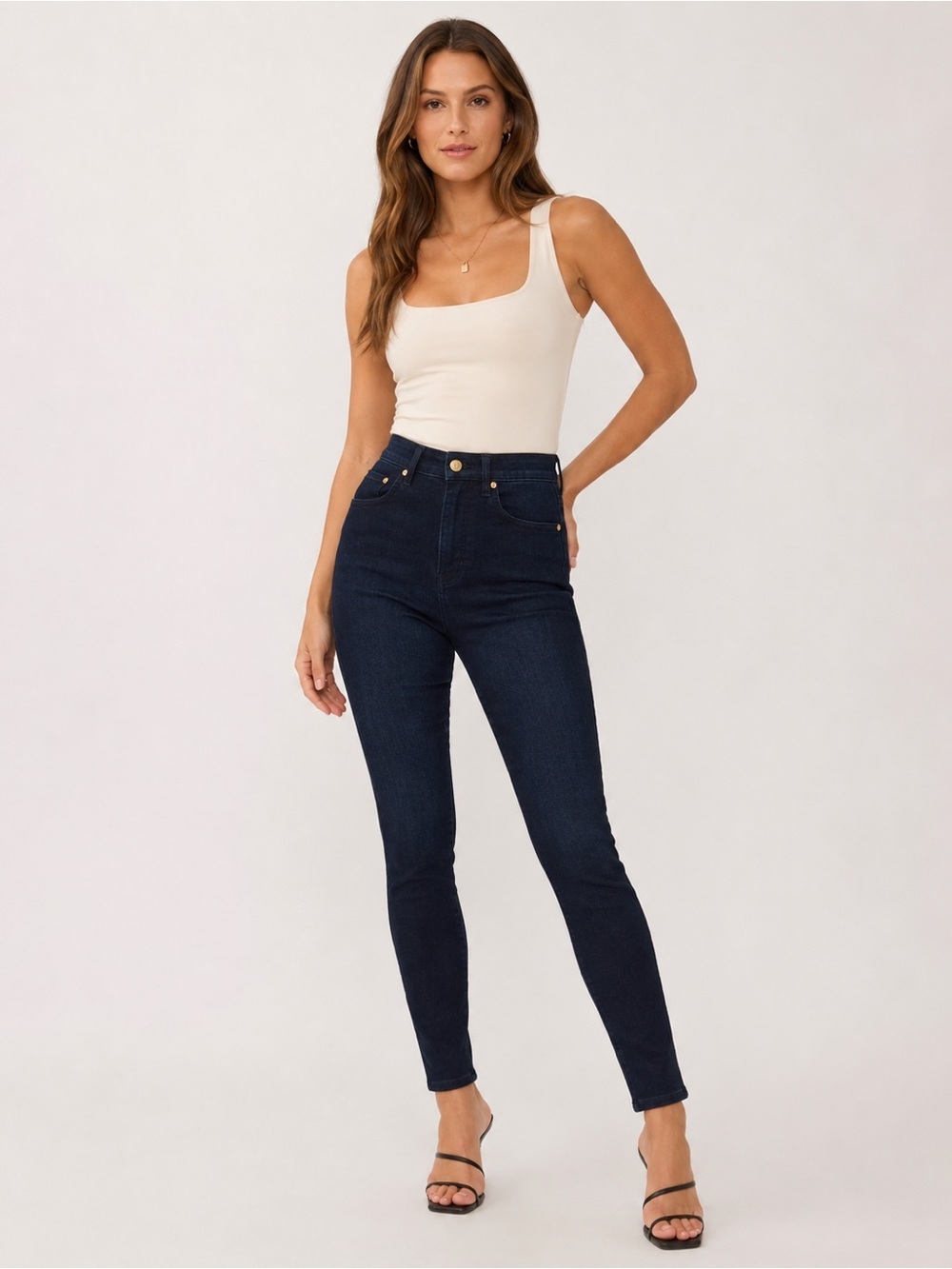 NEW • Draper James • High Rise Skinny Jeans 28